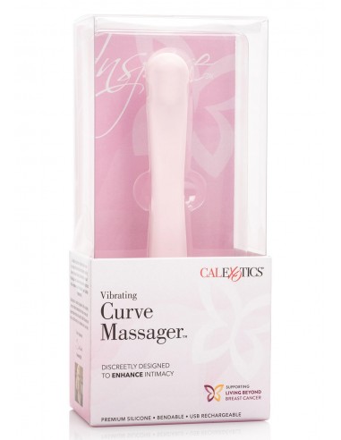 Stymulator-INSPIRE VIBRATING CURVE MASSAGER - Stymulatory łechtaczki klasyczne - 1