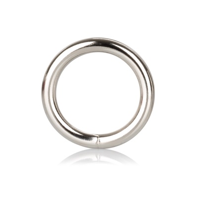 Pierścień na penisa Silver Ring Small – stalowy pierścień podtrzymujący 3,25 cm - 1