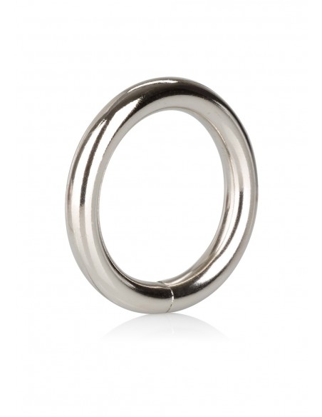 Pierścień na Penisa SILVER RING SMALL - Pierścienie erekcyjne niewibrujące - 3