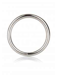 Pierścień na Penisa SILVER RING LARGE - Pierścienie erekcyjne niewibrujące - 1