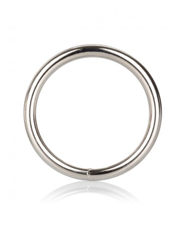 Pierścień na Penisa SILVER RING LARGE - Pierścienie erekcyjne niewibrujące - 1