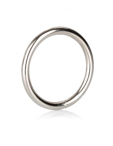 Pierścień na Penisa SILVER RING LARGE - Pierścienie erekcyjne niewibrujące - 3