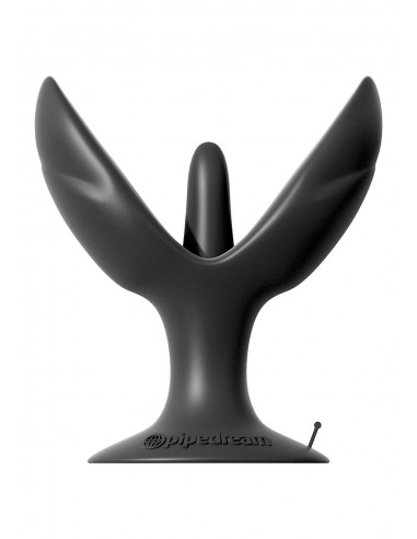 Plug-INSTA GAPER BLACK - Korki analne silikonowe - 1