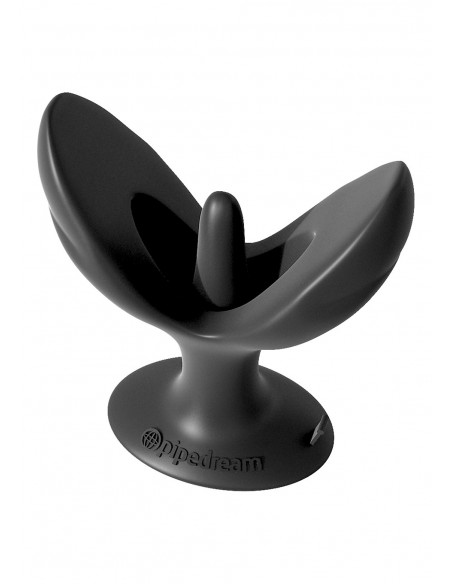 Plug-INSTA GAPER BLACK - Korki analne silikonowe - 4
