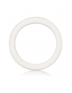 Pierścień na Penisa RUBBER RING WHITE MEDIUM - Pierścienie erekcyjne niewibrujące - 1