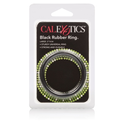 Pierścień męski Rubber Ring Large, elastyczny, 5 cm - 1 2