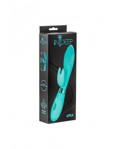Wibrator Vibrator Indeep Leyla Turquoise - WIBRATORY EKSKLUZYWNE - 1