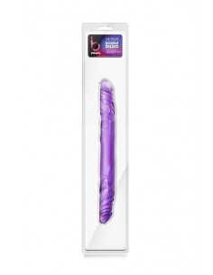 Dildo-B YOURS 14""""DOUBLE DILDO PURPLE - Dilda podwójne - 1