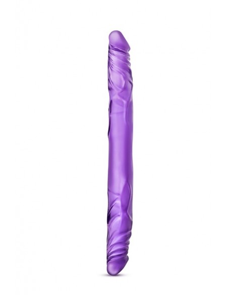 Dildo-B YOURS 14""""DOUBLE DILDO PURPLE - Dilda podwójne - 2