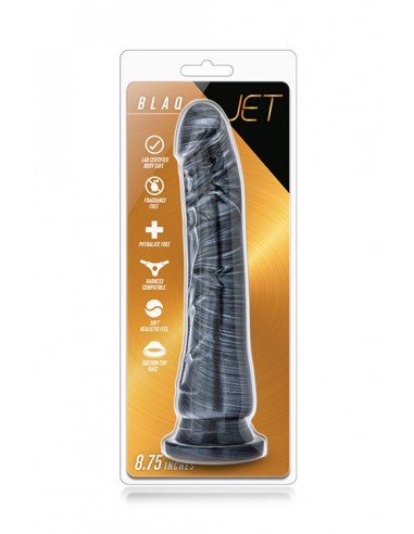 Dildo-JET BLAQ CARBON METALLIC BLACK - Dilda żelowe - 1