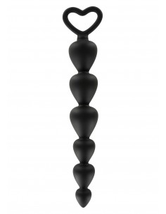 Plug/kulki-BOTTOM BEADS BLACK - Kulki analne, koraliki analne - 1 2