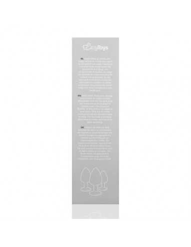 Plug-Diamond Plug Set-Black - Zestawy Korków Analnych - 17