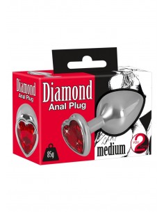 Diamond Anal Plug m - Korki analne stalowe - 1