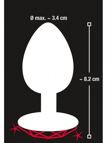 Diamond Anal Plug m - Korki analne stalowe - 6