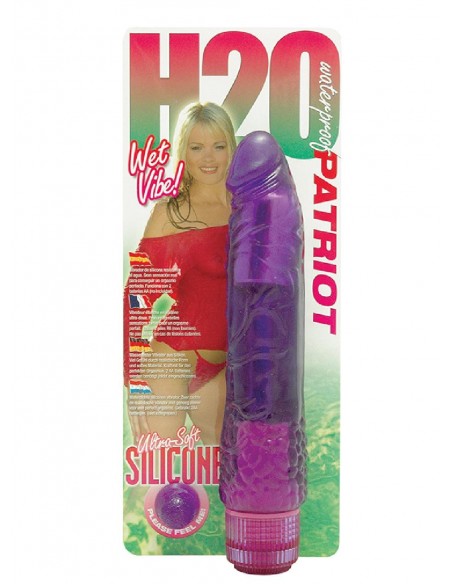 Wibrator-H2O PATRIOT WATERPROOF VIBRATOR - Wibratory żelowe - 2