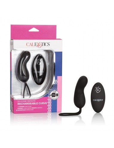 Jajko/wibr-REMOTE RECHARGEABLE CURVE BLACK - WIBRATORY NA PILOTA - 9