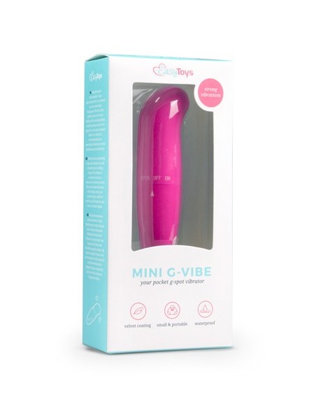Wibrator Mini G-Spot Vibrator - Pink - Wibratory Mini - 1