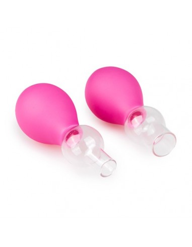 Przyssawki na sutki Pink Nipple Sucker Set - Pompki do sutków i pochwy - 8