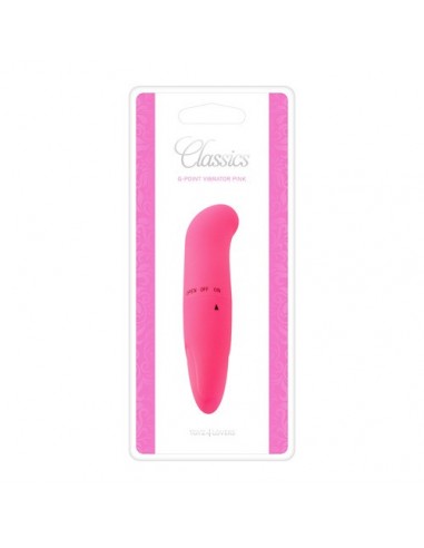 VIBRATORE PUNTO G CLASSICS PINK - Wibratory Punktu G - 1