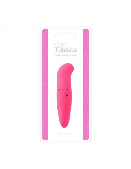 VIBRATORE PUNTO G CLASSICS PINK - Wibratory Punktu G - 1