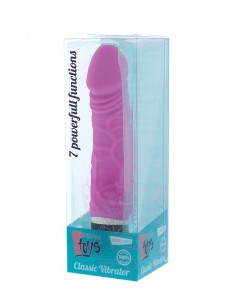 Wibrator-PURRFECT SILICONE CLASSIC 6.5INCH PURPLE - Wibratory Realistyczne - 1 2