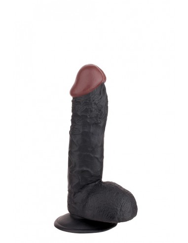 Wibrator-BIGSTUFF 7.5INCH BLACK - Dilda realistyczne - 1