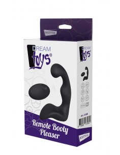 Plug/prostata-DREAM TOYS REMOTE BOOTY PLEASER BLACK - Masażery i stymulatory prostaty - 1 2