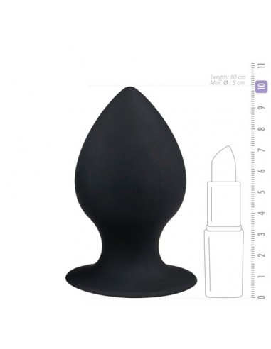 Gładki korek analny z silikonu - średni - Korki analne silikonowe - 5