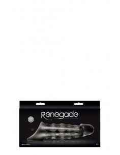 Stymulator-RENEGADE POWER EXTENSION CLEAR - Przedłużki i nakładki na penisa - 1 2