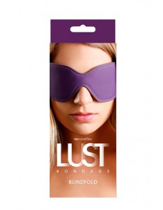 Maska Lust Bondage Blindfold Purple - Opaski i maski na oczy - 1