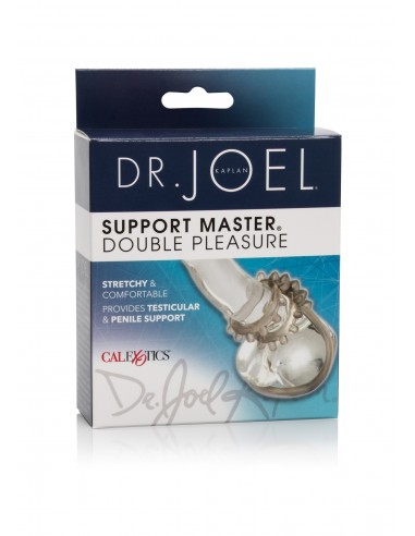 Pierścień na Penisa Support Master Double Pleasure - Pierścienie erekcyjne niewibrujące - 2