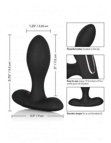 Plug/vibr-Eclipse Slender Probe - Kulki i korki analne wibrujące - 4