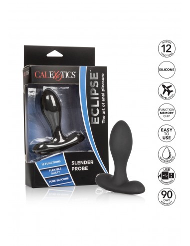 Plug/vibr-Eclipse Slender Probe - Kulki i korki analne wibrujące - 5