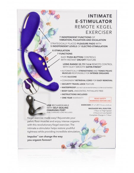 Kulki-Estim Remote Kegel Exerciser - Kulki Gejszy i Jajeczka Wibrujące - 3