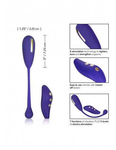 Kulki-Estim Remote Kegel Exerciser - Kulki Gejszy i Jajeczka Wibrujące - 4