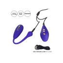 Wibrator dopochwowy Estim Remote Kegel Exerciser z elektrostymulacją i wibracjami, 7,25 cm - 6