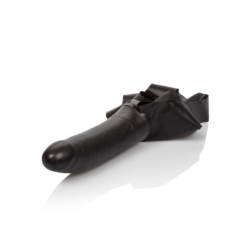 Knebel z dildem Accommodator 12,7 cm mocowany na twarzy - 4