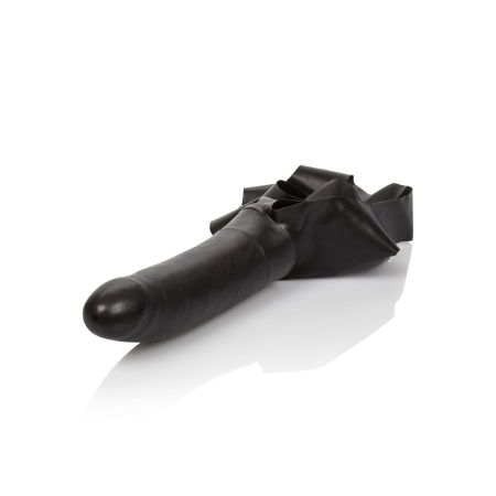 Knebel z dildem Accommodator 12,7 cm mocowany na twarzy - 4