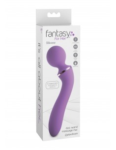 Stymulator-Duo Wand Massage-Her - Stymulatory łechtaczki klasyczne - 1 2