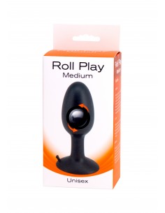 Plug-Roll Play Medium - Korki analne silikonowe - 1 2