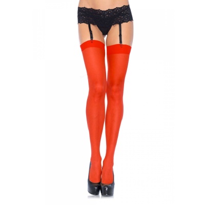 Plus Size Sheer Stockings - 1