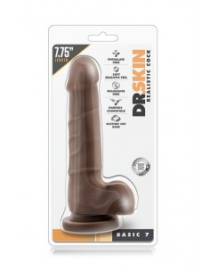 Dildo-DR. SKIN REALISTIC COCK BASIC 7INCH - Dilda realistyczne - 1 2