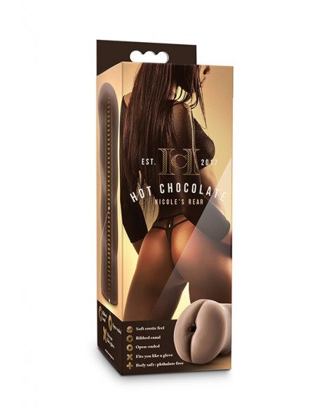 Masturbator Hot Chocolate Nicoles Rear - Masturbatory i Sztuczne pochwy - 2