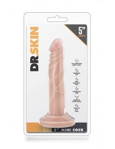 Dildo-DR. SKIN 5 INCH MINI COCK FLESH - Dilda realistyczne - 1 2