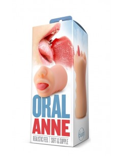 Masturbator X5 Men Oral Anne - Masturbatory i Sztuczne pochwy - 1 2