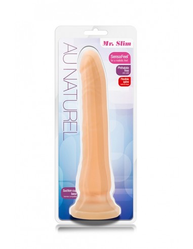 Dildo-AU NATUREL MR. SLIM BEIGE - Dilda realistyczne - 2