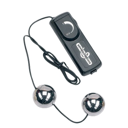 Kulki Gejszy Z Wibracjami Orgasm Vibrating Ball - Silver - 1