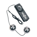 Kulki Gejszy Z Wibracjami Orgasm Vibrating Ball - Silver - 1