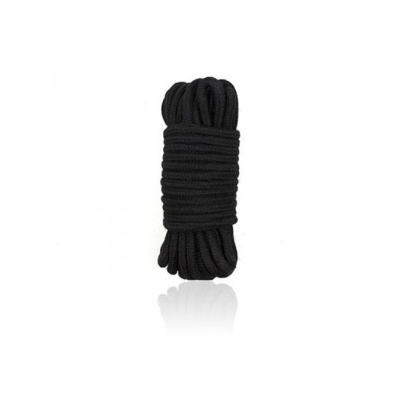 Linka BDSM Cotton Rope 5 m czarna - 1