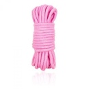 Lina bawełniana Cotton Rope 5 m różowa - 1